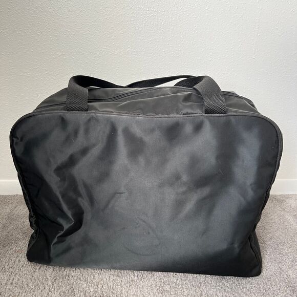 Kate Spade‎ Extra Large Weekend Nylon Duffle Bag Black New York Tote - Picture 3 of 13